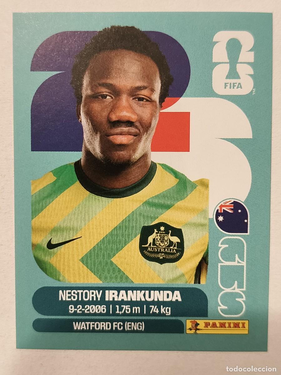 Cromos de f&uacute;tbol: #AUS19 IRANKUNDA (AUSTRALIA) MUNDIAL 2026 PANINI