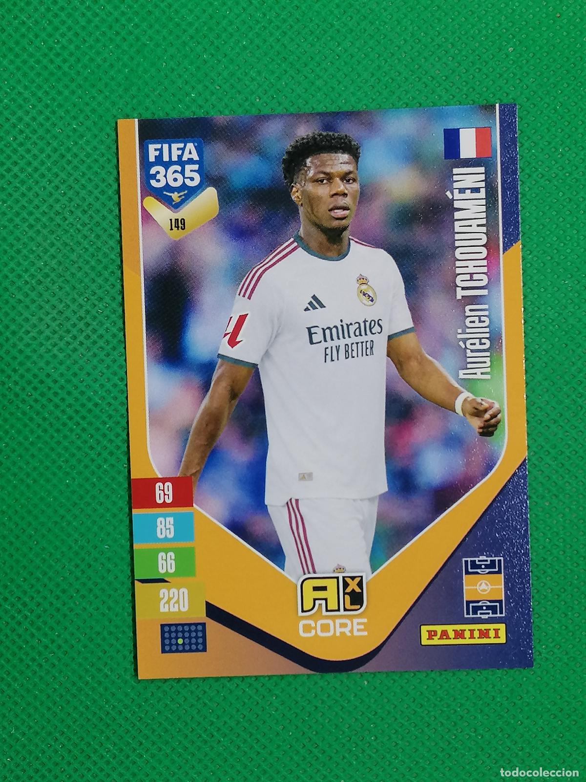 Cromos de f&uacute;tbol: 149 AURELIEN TCHOUAMENI REAL MADRID CORE ⚽ PANINI ADRENALYN XL FIFA 365 26 27 2026 2027 ⚽