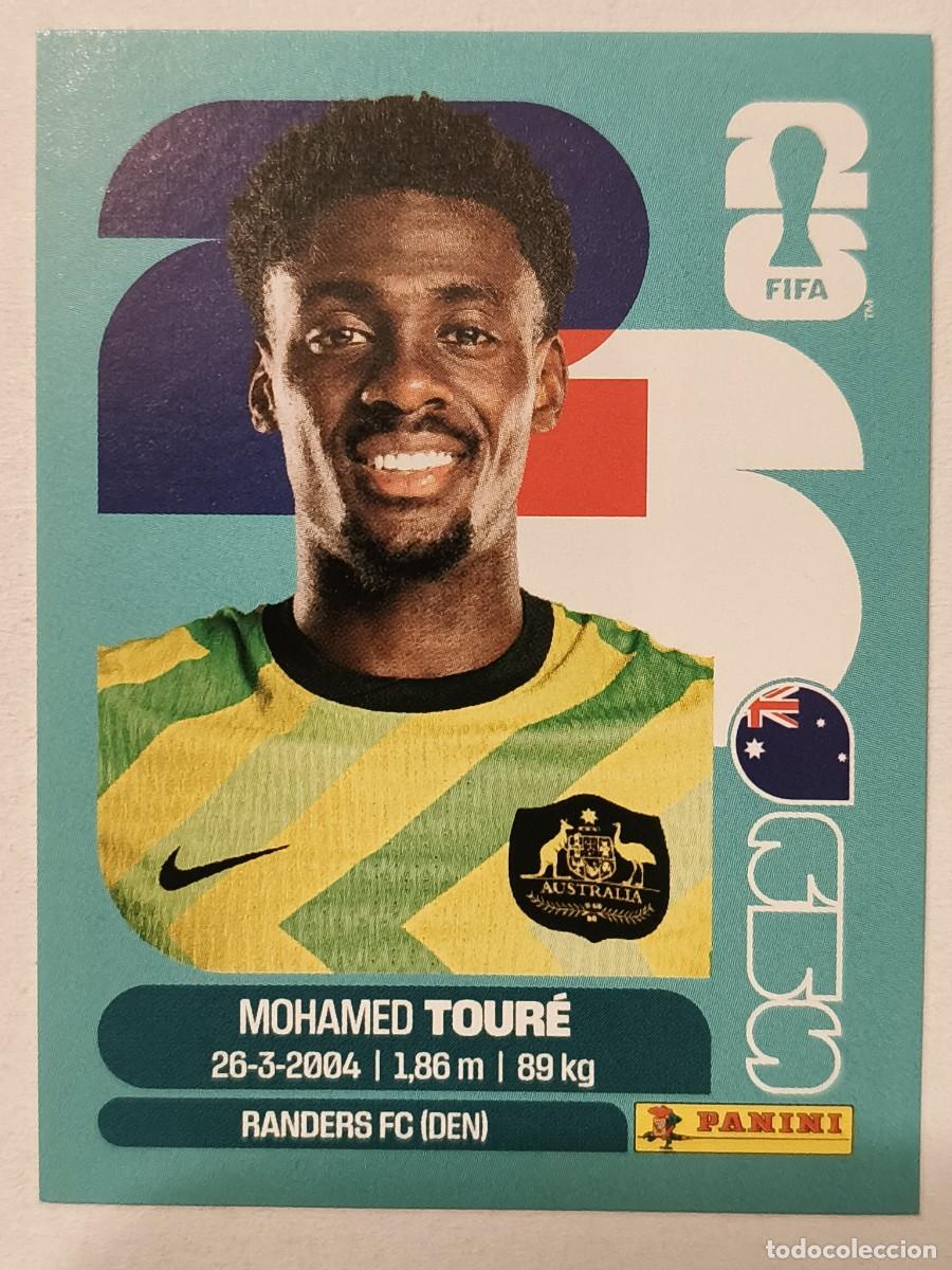 Cromos de f&uacute;tbol: #AUS20 TOURE (AUSTRALIA) MUNDIAL 2026 PANINI