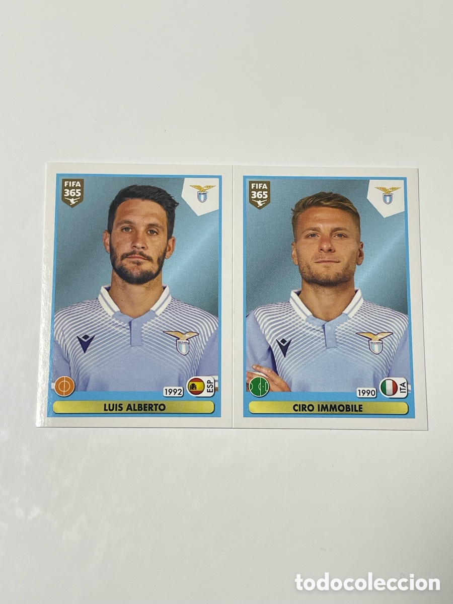 Cromos de f&uacute;tbol: Luis Alberto - Ciro Immobile Lazio Panini FIFA 365 20/21 #258