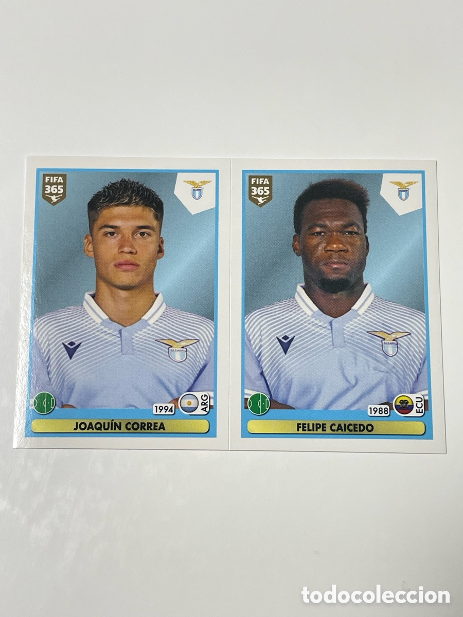 Fu&szlig;ball-Sticker: Joaqu&iacute;n Correa - Felipe Caicedo Lazio Panini FIFA 365 20/21 #259