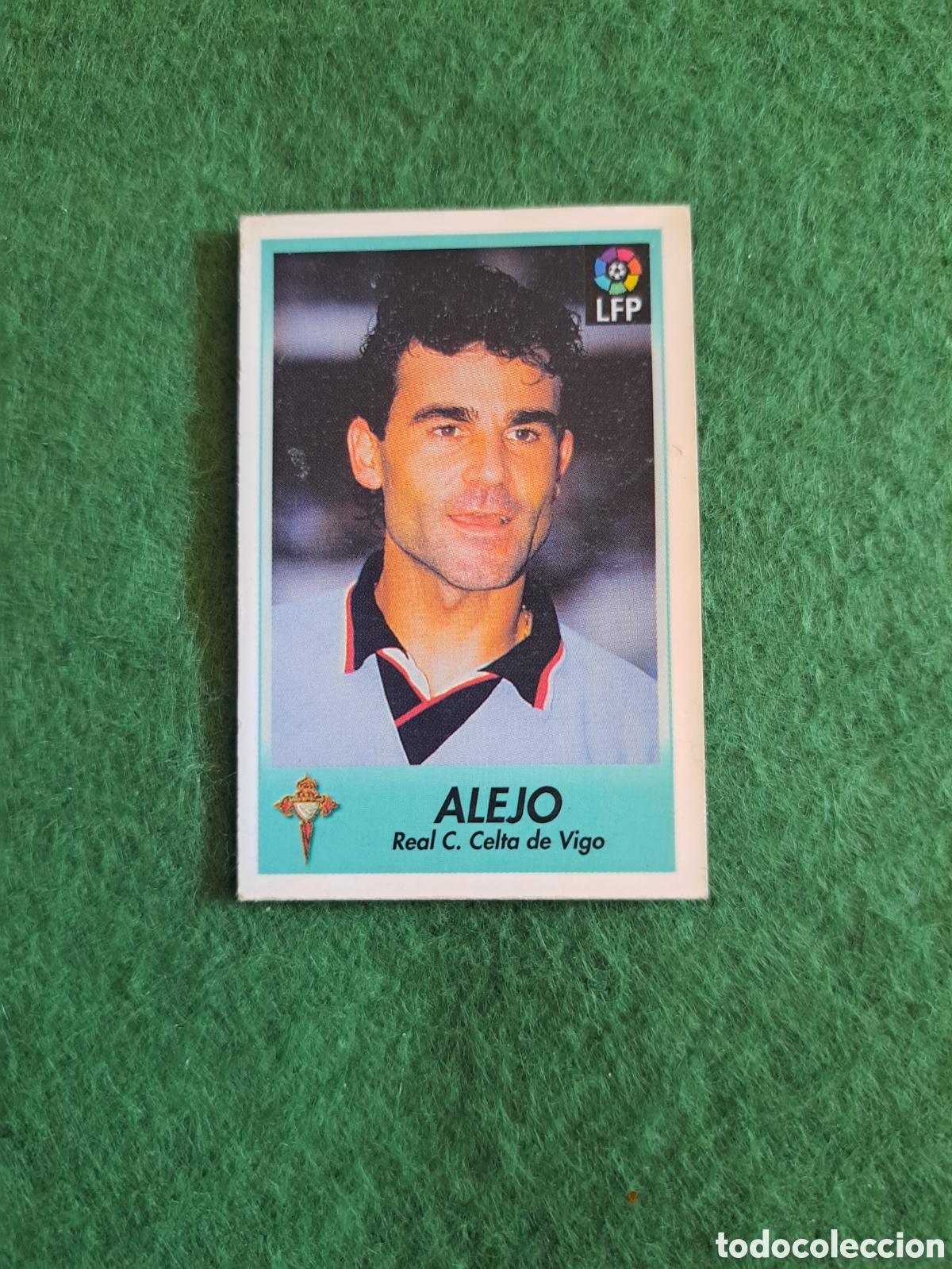 Fu&szlig;ball-Sticker: Alejo. N&deg;42. Celta de Vigo. Bollycao Liga 96-97. Sigue la Liga