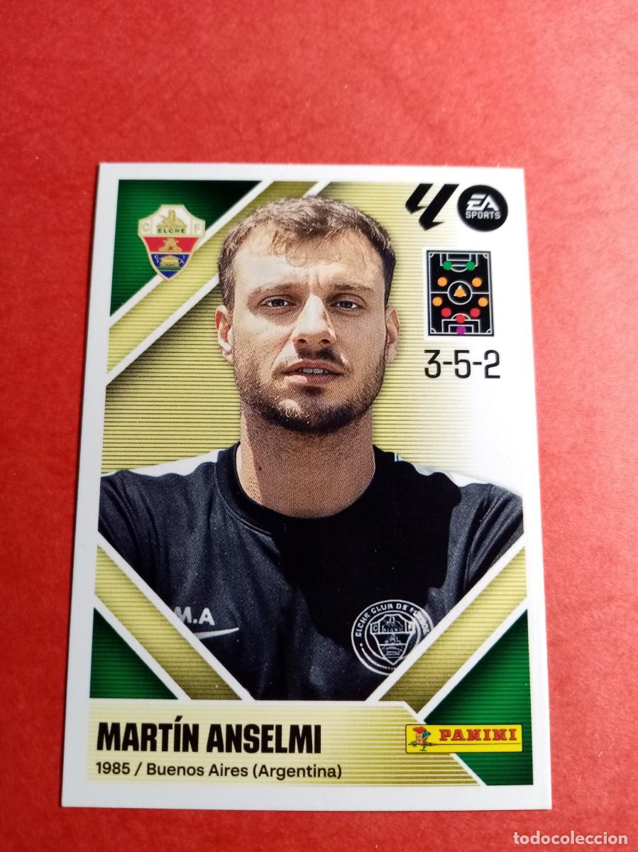 Cromos de f&uacute;tbol: N&ordm; 2 MARTIN ANSELMI, ENTRENADOR, ELCHE CF, LIGA ESTE 2026 2027 26 27 PANINI