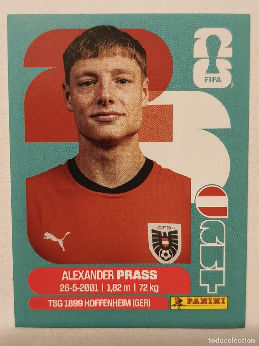 Cromos de f&uacute;tbol: #AUT9 PRASS (AUSTRIA) MUNDIAL 2026 PANINI