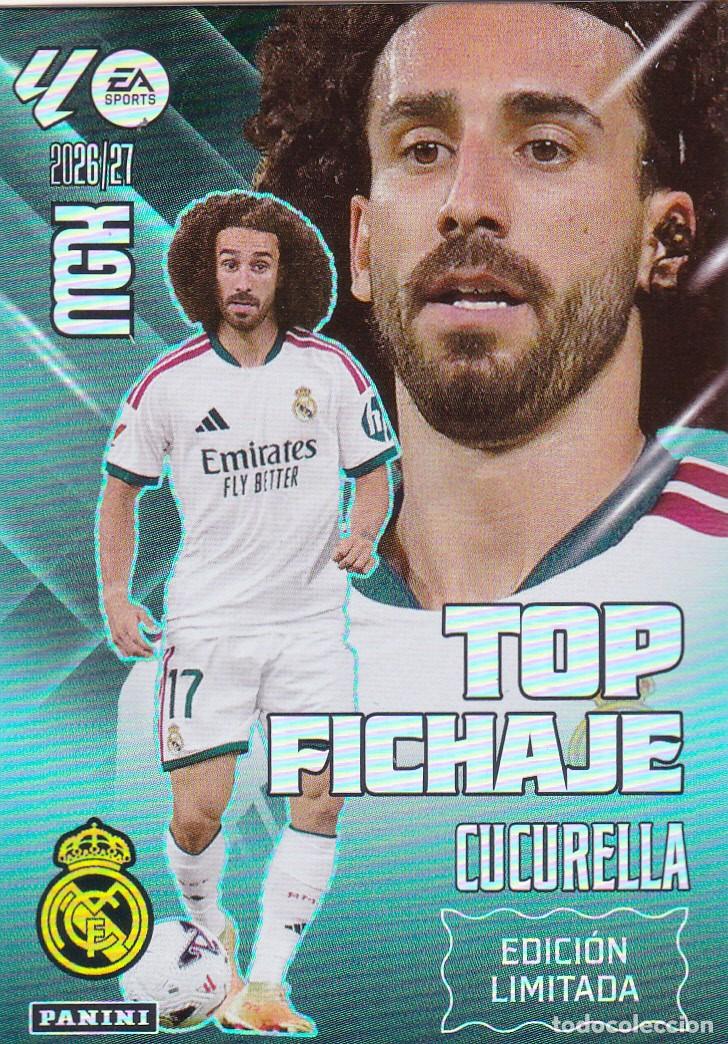 Cromos de f&uacute;tbol: MGK - 2026-27 TOP FICHAJE - CUCURELLA (EDICI&Oacute;N LIMITADA) NUEVO (A-18)