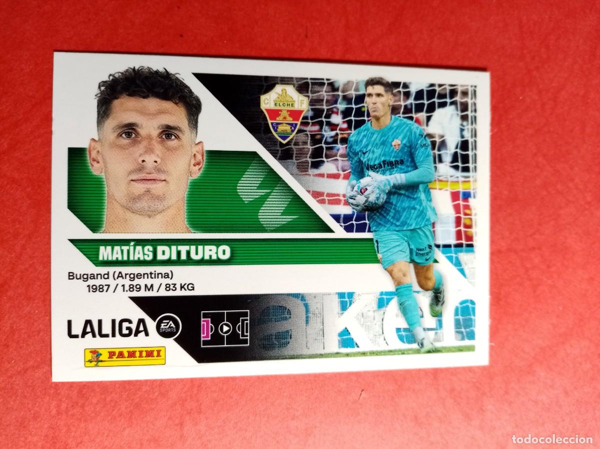 Cromos de f&uacute;tbol: N&ordm; 3 MATIAS DITURO, ELCHE CF, LIGA ESTE 2026 2027 26 27 PANINI