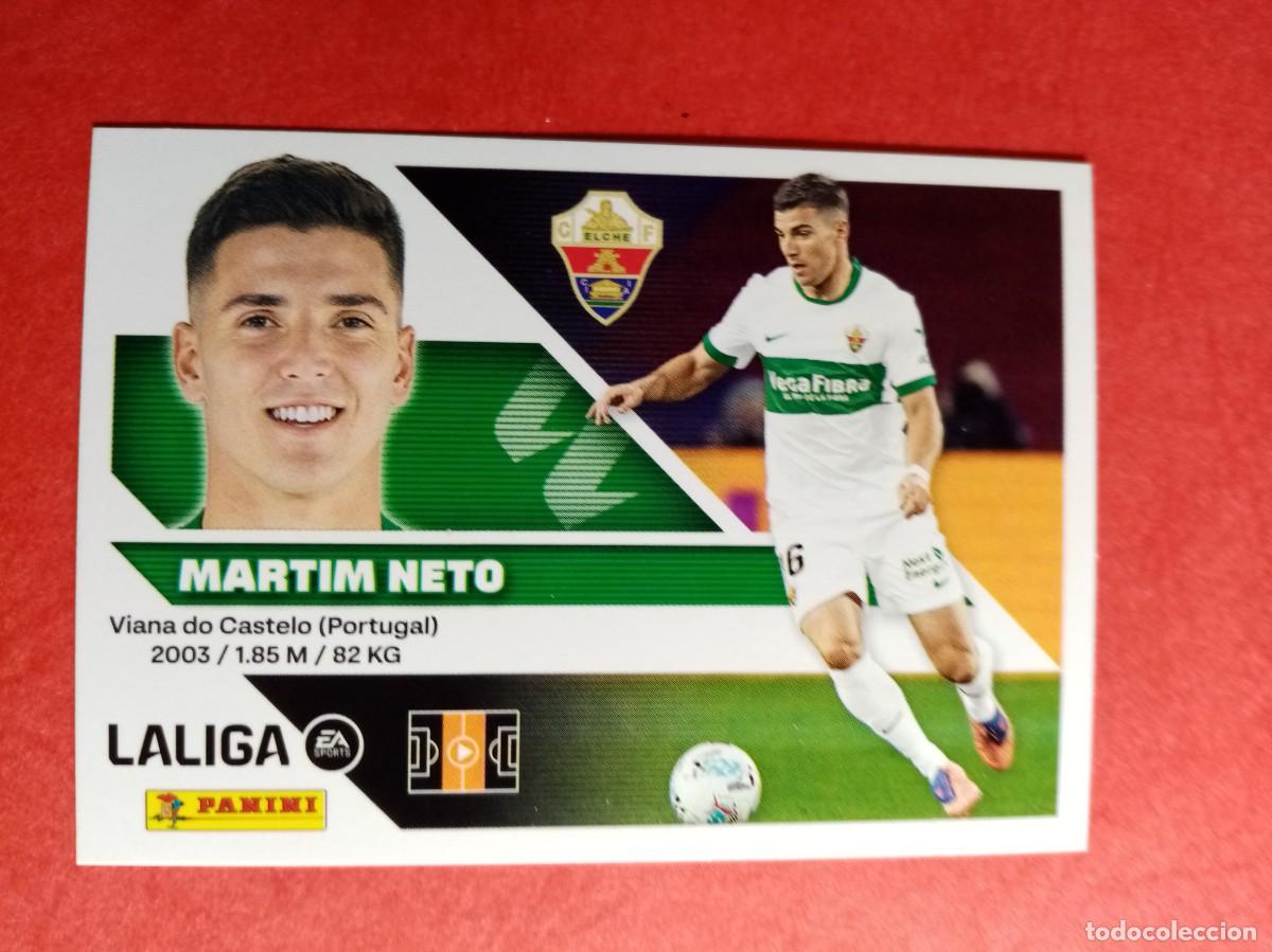 Cromos de f&uacute;tbol: N&ordm; 11 MARTIM NETO, ELCHE CF, LIGA ESTE 2026 2027 26 27 PANINI