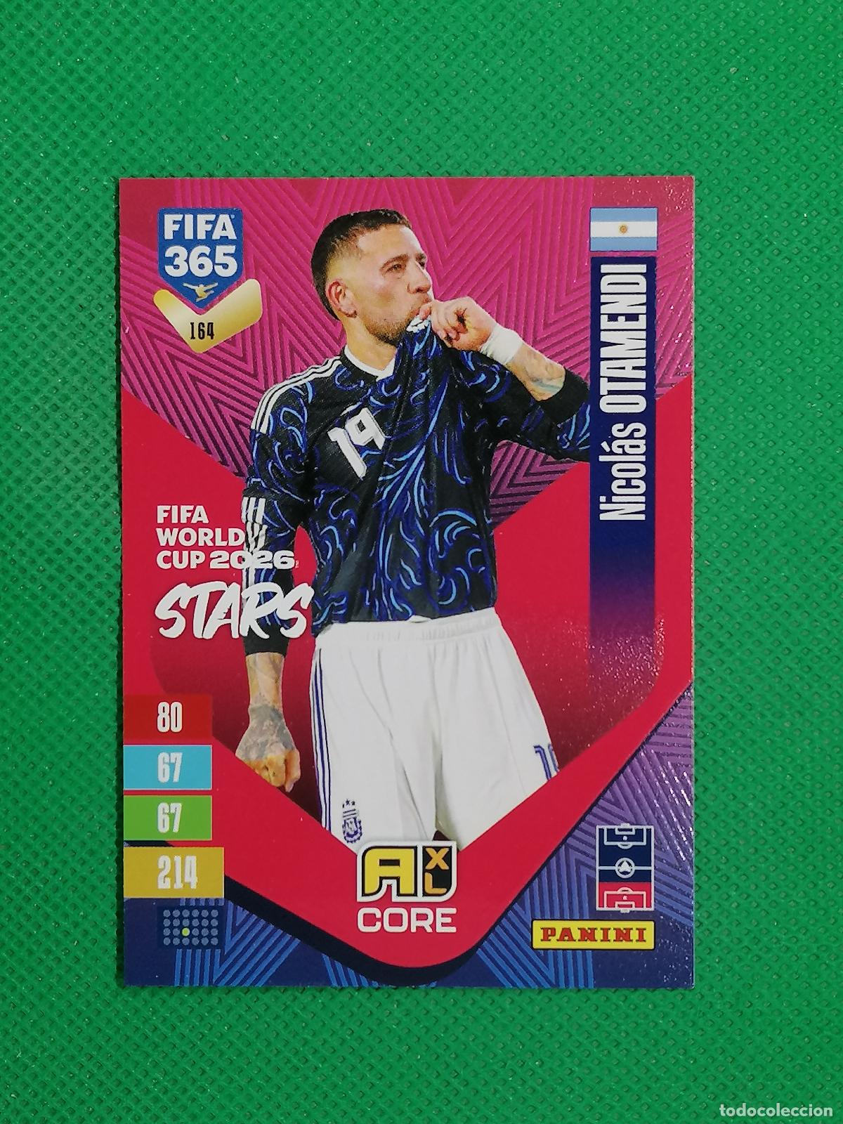 Cromos de f&uacute;tbol: 164 NICOLAS OTAMENDI ARGENTINA CORE STARS ⚽ PANINI ADRENALYN XL FIFA 365 26 27 2026 2027 ⚽