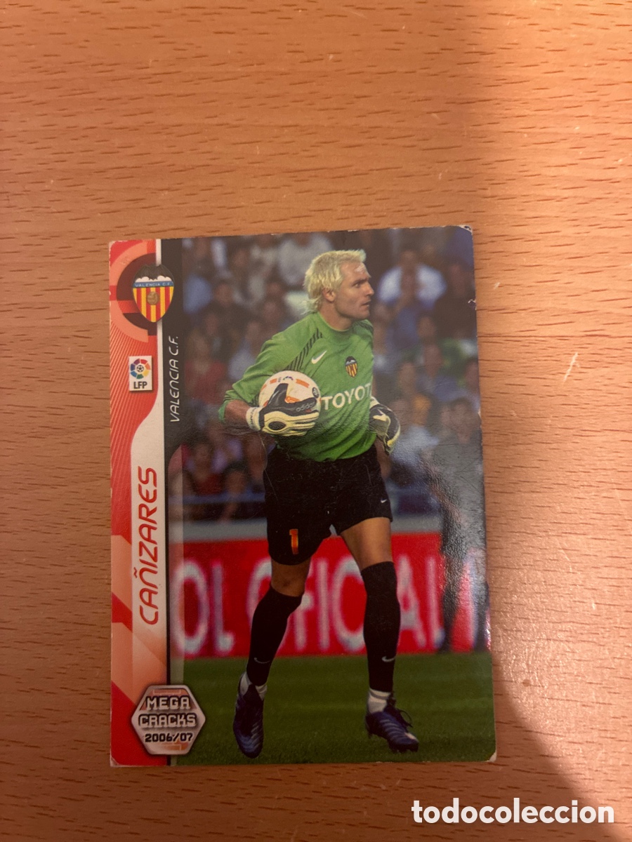Cromos de f&uacute;tbol: Ca&ntilde;izares 308 - Megacracks 2006 2007