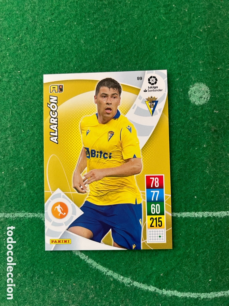 Cromos de f&uacute;tbol: 99 ALARC&Oacute;N C&Aacute;DIZ ADRENALYN 2021 2022 PANINI