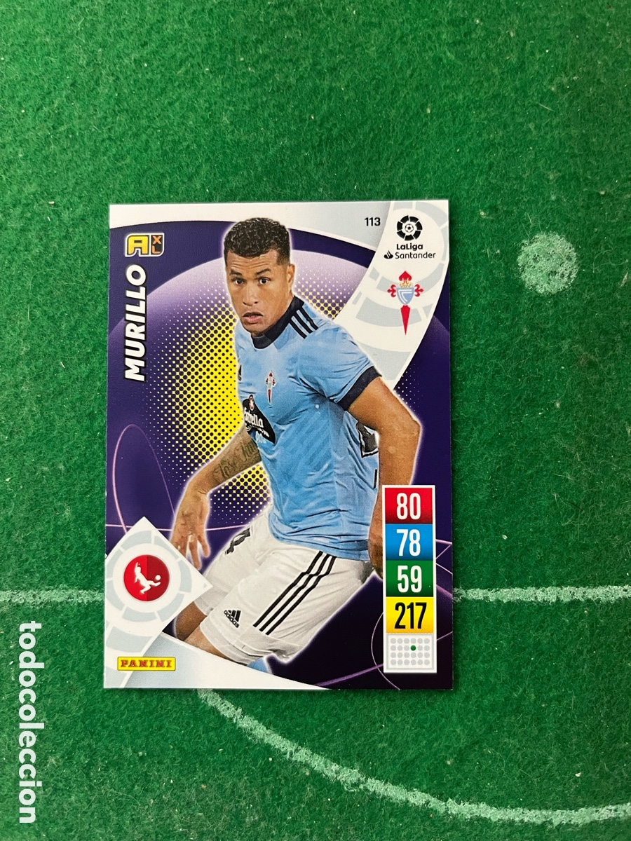 Cromos de f&uacute;tbol: 113 MURILLO CELTA DE VIGO ADRENALYN 2021 2022 PANINI