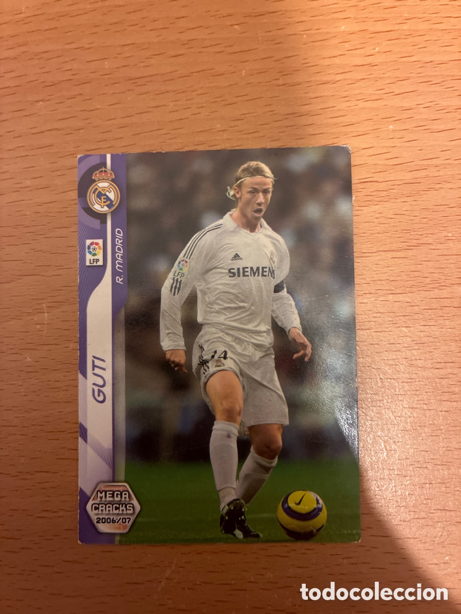 Cromos de f&uacute;tbol: Guti 192 - Megacracks 2006 - 2007