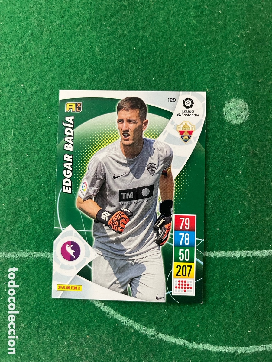 Cromos de f&uacute;tbol: 129 EDGAR BADIA ELCHE ADRENALYN 2021 2022 PANINI