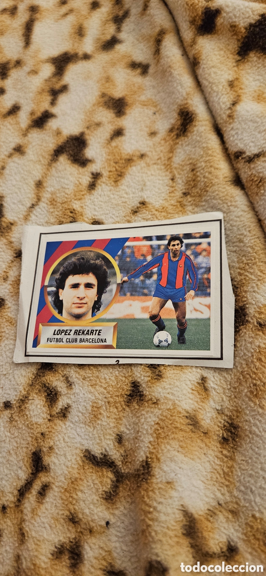 Cromos de f&uacute;tbol: Rekarte Barcelona este 1988 1989 88 89 recortado