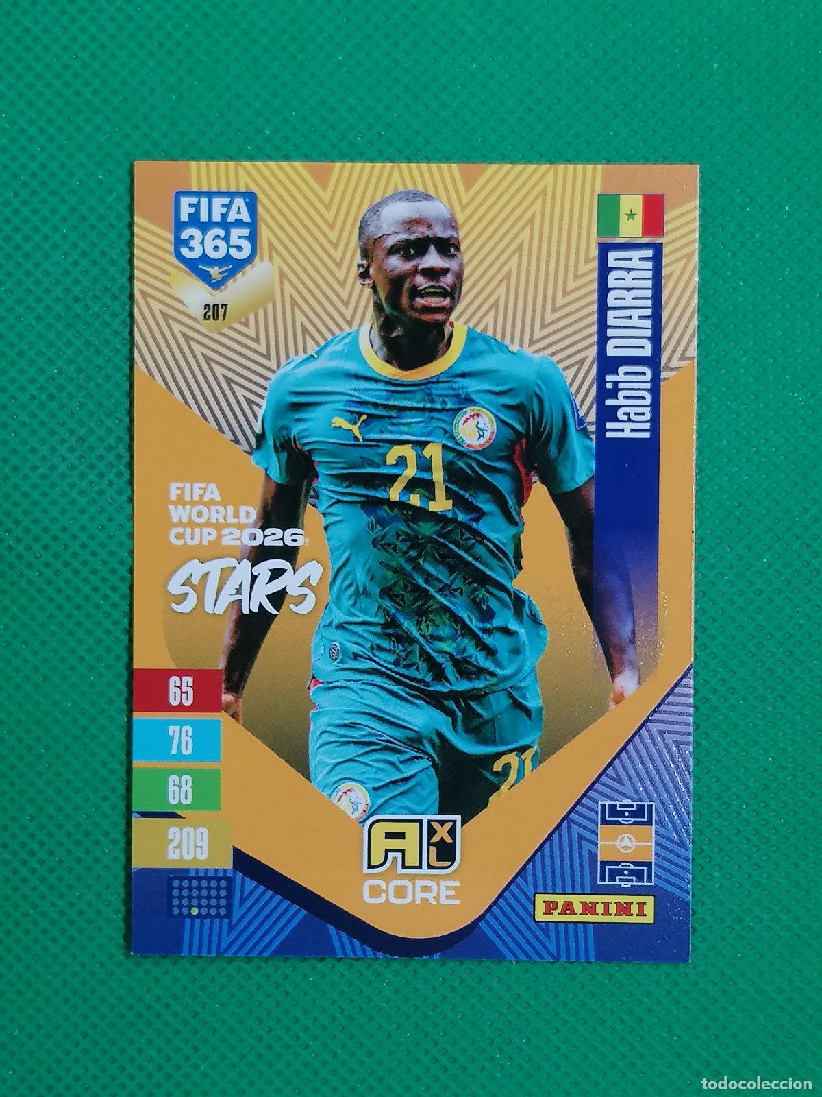 Cromos de f&uacute;tbol: 207 HABIB DIARRA SENEGAL CORE STARS ⚽ PANINI ADRENALYN XL FIFA 365 26 27 2026 2027 ⚽