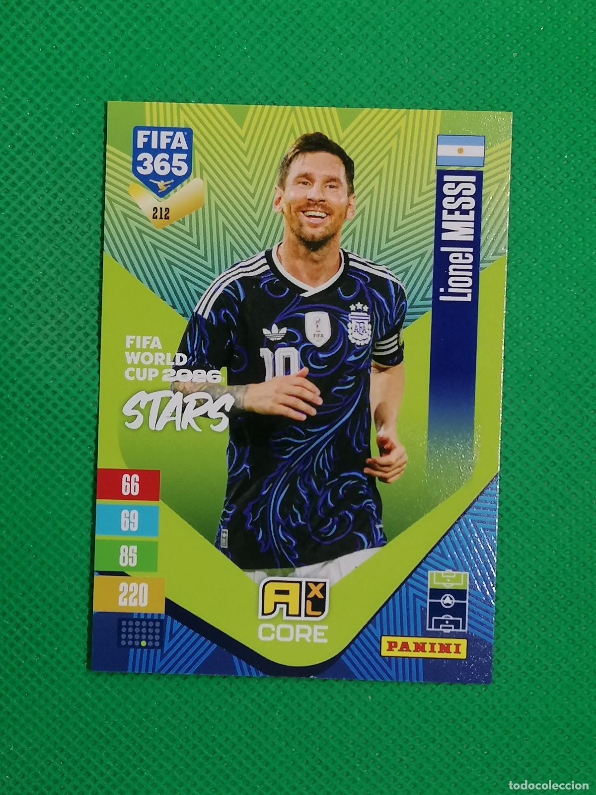 Cromos de f&uacute;tbol: 212 LIONEL MESSI ARGENTINA CORE STARS ⚽ PANINI ADRENALYN XL FIFA 365 26 27 2026 2027 ⚽