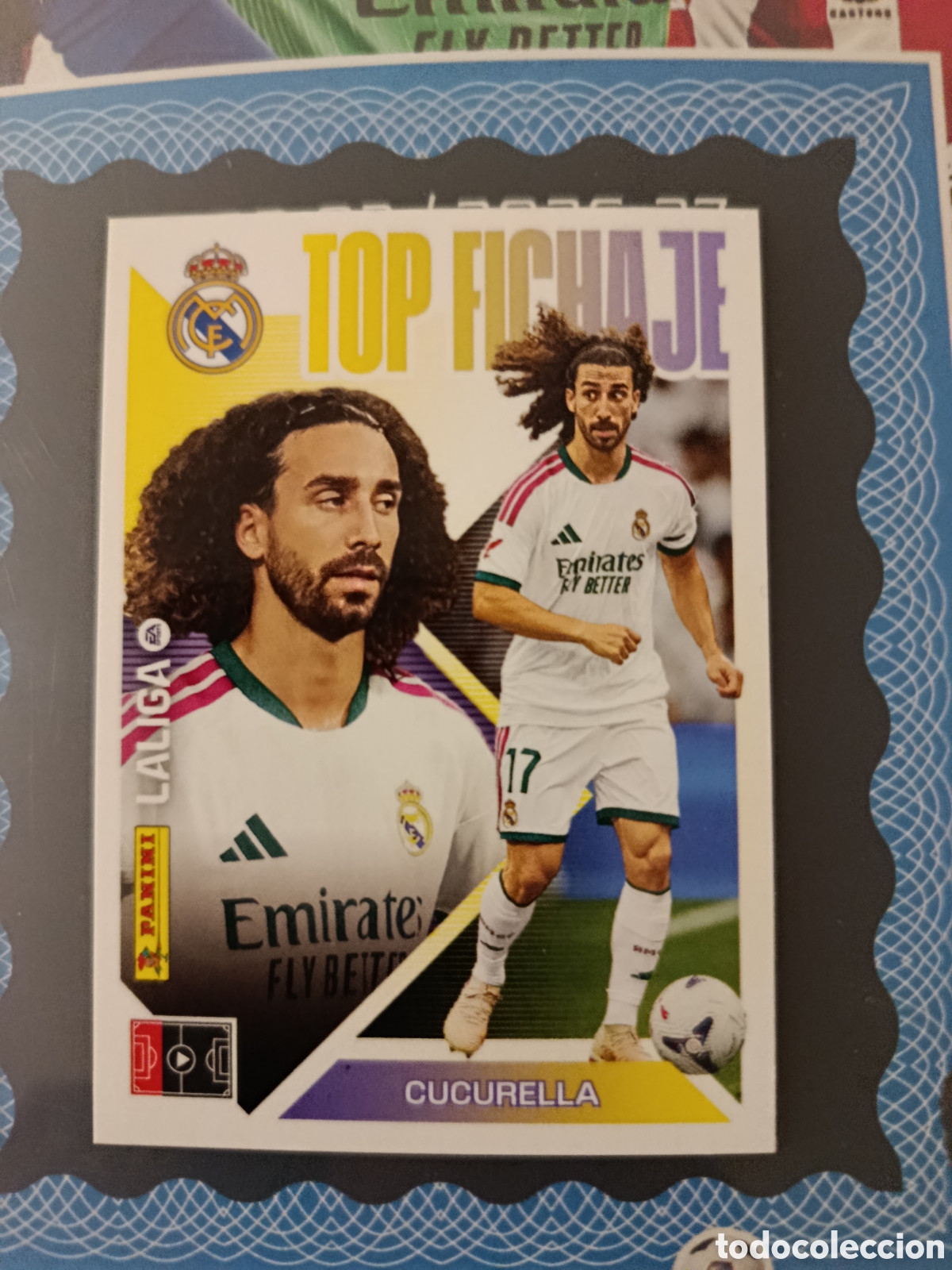 Cromos de f&uacute;tbol: LIGA ESTE 2026 2027 26 27 - PANINI - N&ordm; 67 CUCURELLA REAL MADRID TOP FICHAJES