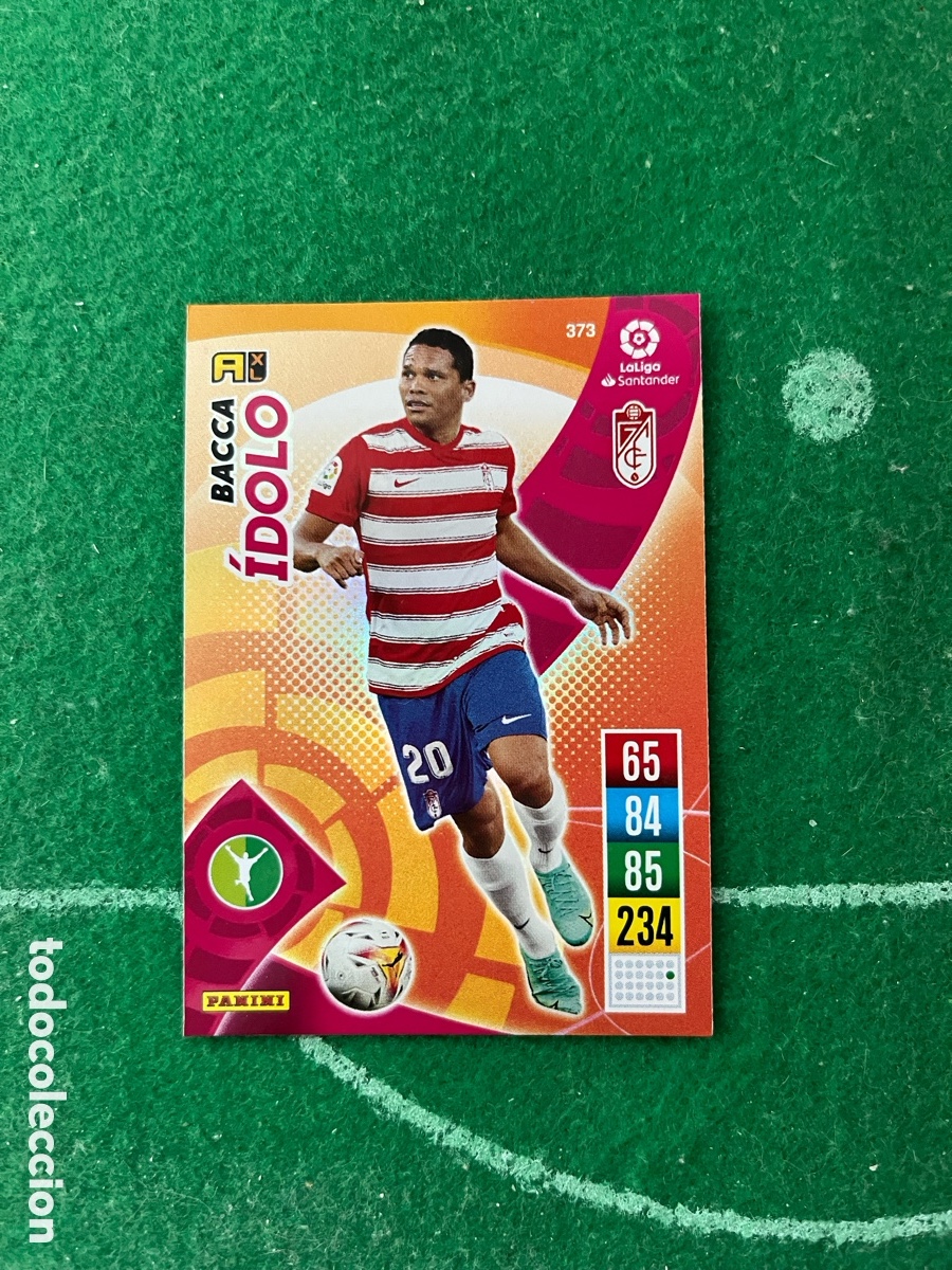 Cromos de f&uacute;tbol: 373 BACCA GRANADA ADRENALYN 2021 2022 PANINI &Iacute;DOLO