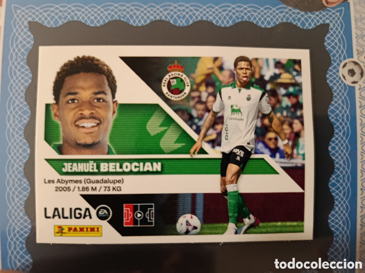 Cromos de f&uacute;tbol: LIGA ESTE 2026 2027 26 27 - PANINI - ULTIMOS FICHAJES N&ordm; 47 BELOCIAN RACING DE SANTANDER