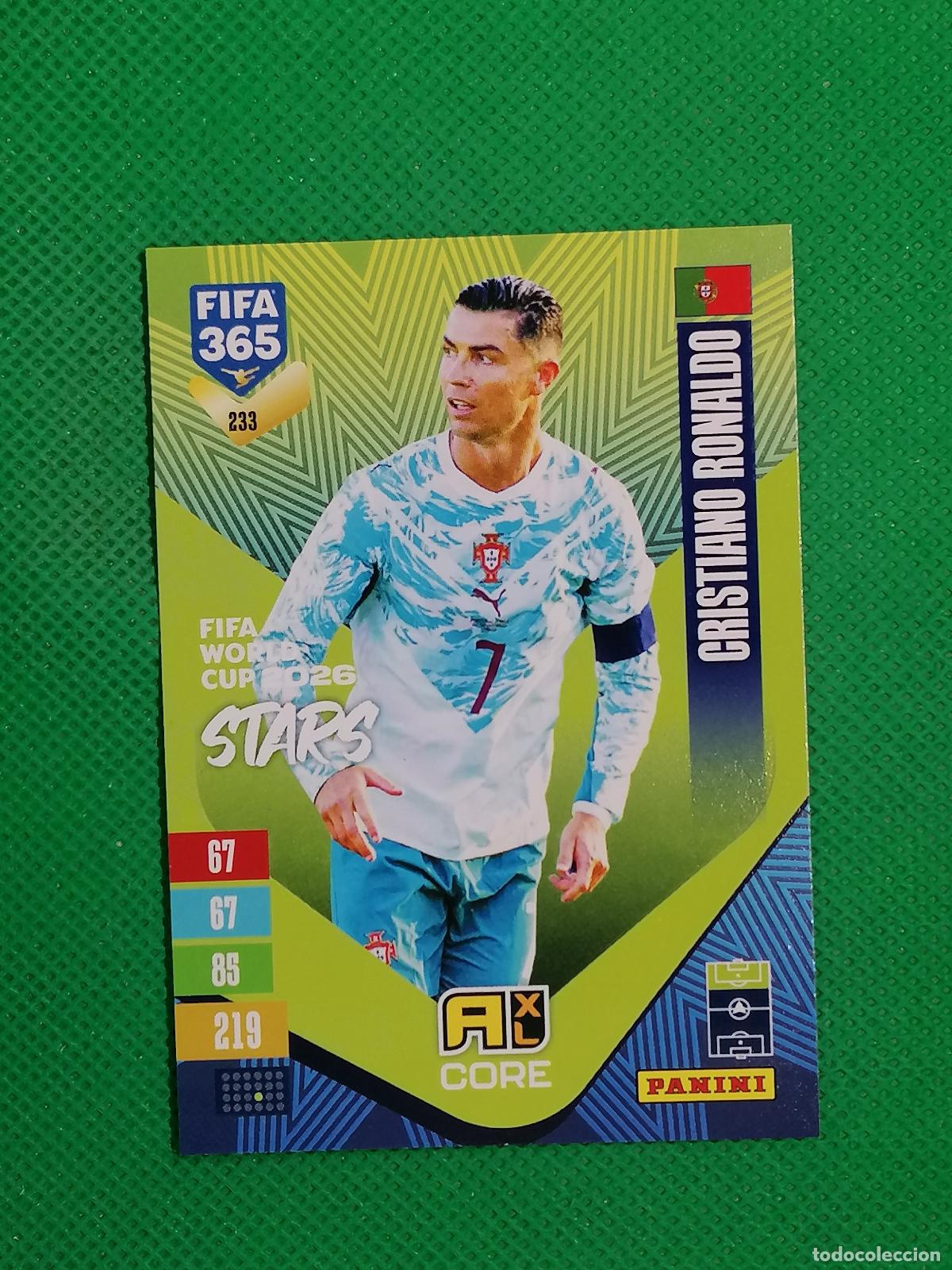 Cromos de f&uacute;tbol: 233 CRISTIANO RONALDO PORTUGAL CORE STARS ⚽ PANINI ADRENALYN XL FIFA 365 26 27 2026 2027 ⚽