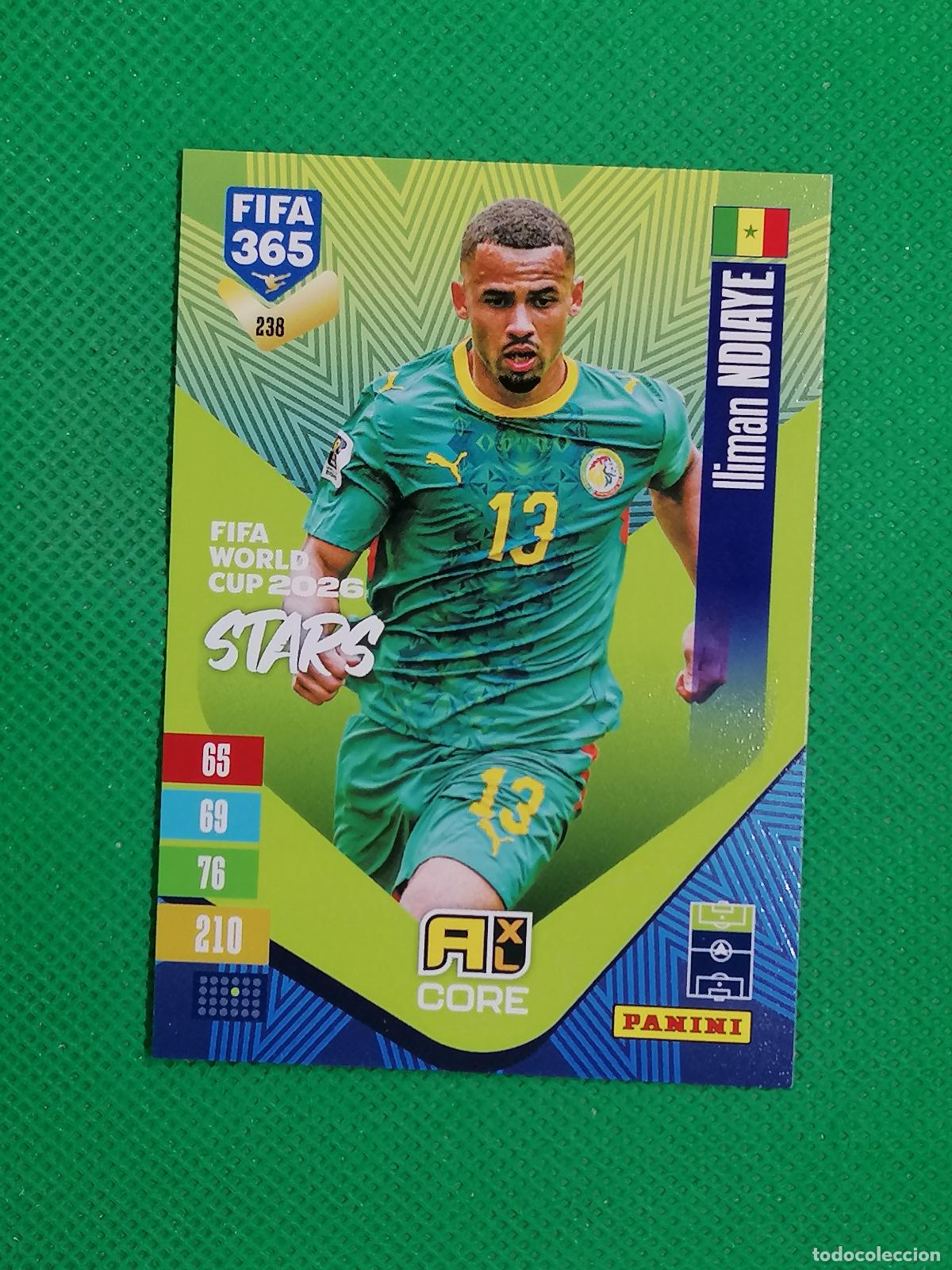 Cromos de f&uacute;tbol: 238 LLIMAN NDIAYE SENEGAL CORE STARS ⚽ PANINI ADRENALYN XL FIFA 365 26 27 2026 2027 ⚽