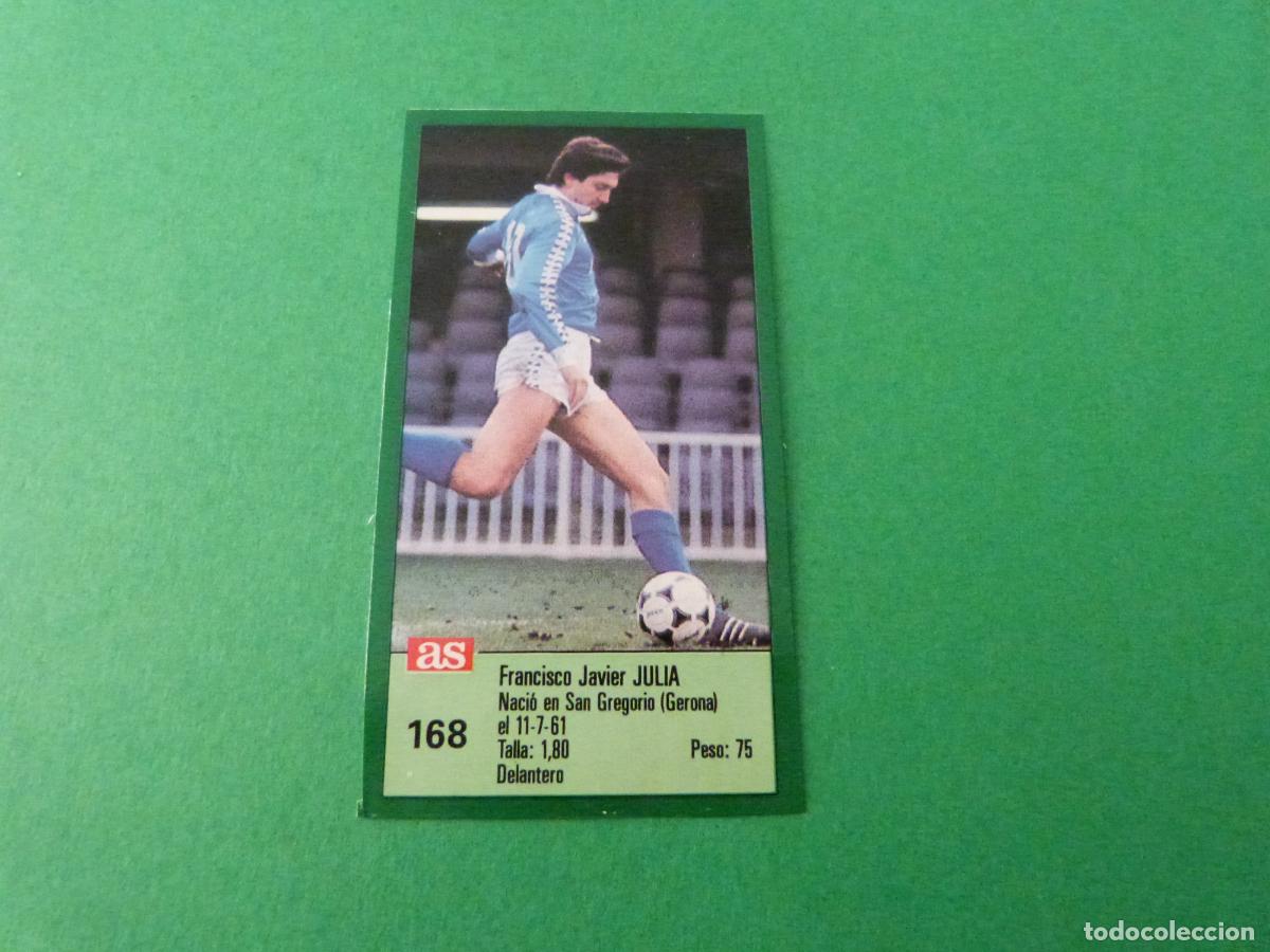 Cromos de f&uacute;tbol: CROMO FUTBOL JULIA CELTA DE VIGO RECORTADO N&ordm; 168 ASES DE LA LIGA 1988-1989/88-89 DIARIO AS
