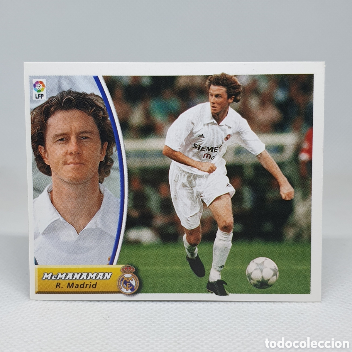 Cromos de f&uacute;tbol: ⚽️ CROMO DE FUTBOL McMANAMAN REAL MADRID MCMANAMAN LIGA 2003-2004 ESTAMPAS EDICIONES ESTE LIGA 03-04
