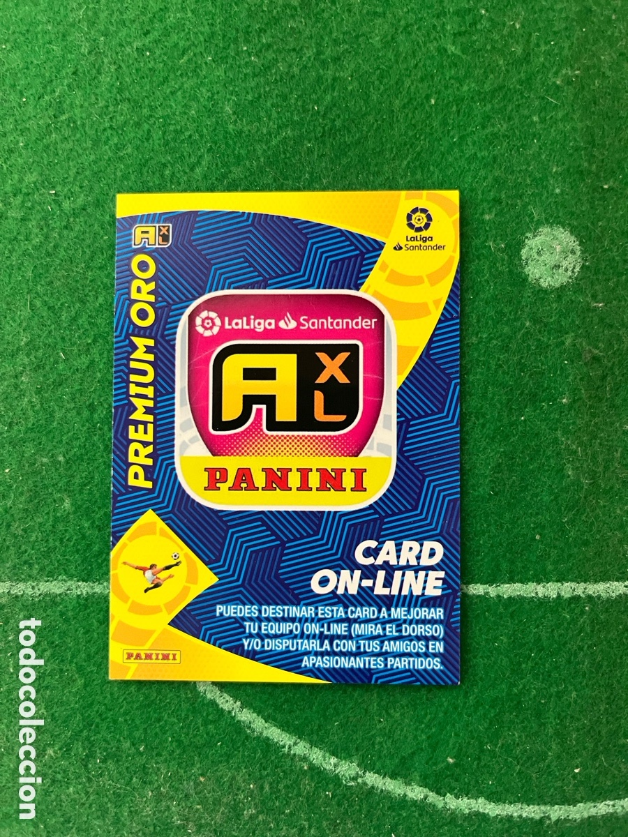 Cromos de f&uacute;tbol: CARD ONLINE PREMIUM ORO ADRENALYN 2021 2022 PANINI