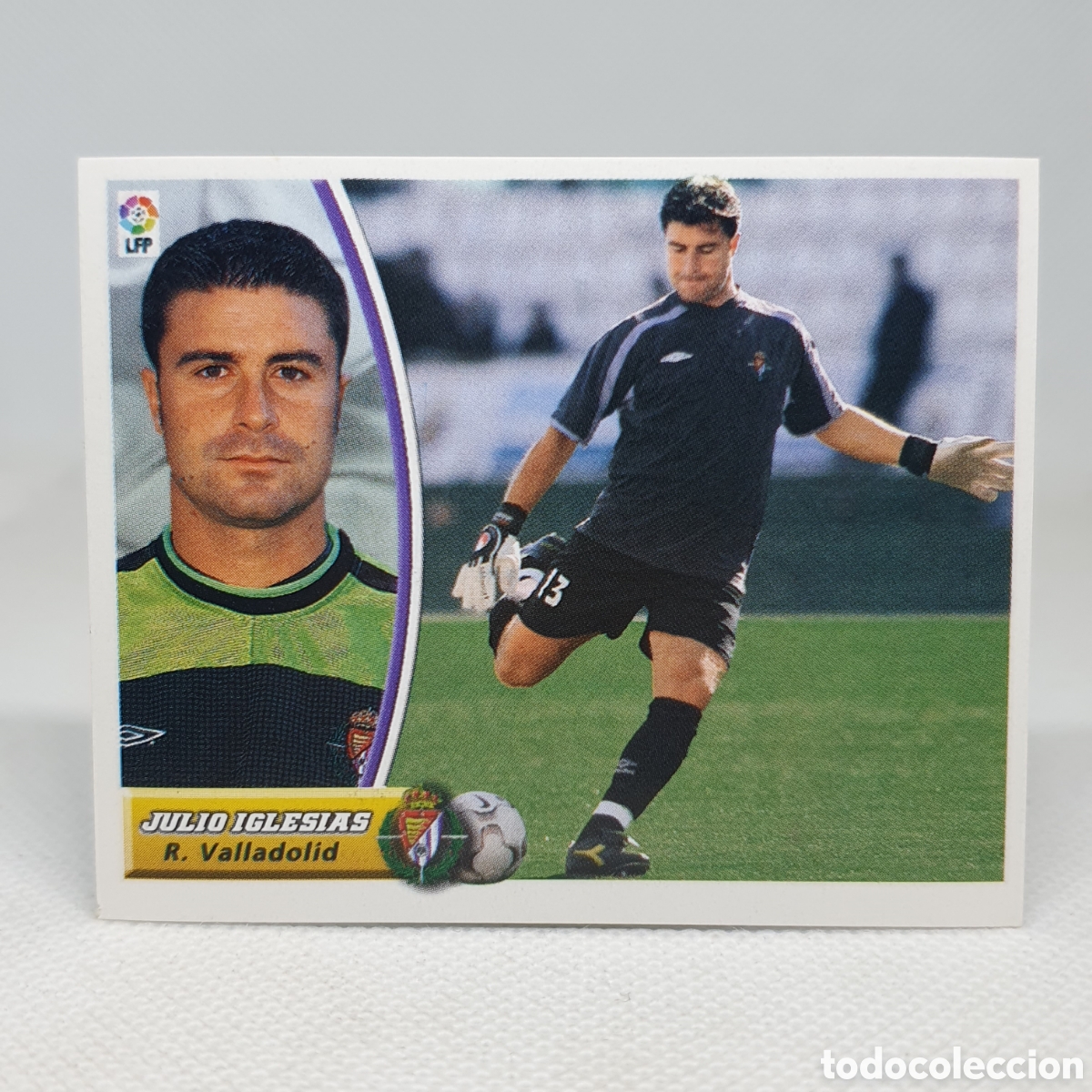 Cromos de f&uacute;tbol: ⚽️ CROMO DE FUTBOL JULIO IGLESIAS VALLADOLID LIGA 2003-2004 ESTAMPAS EDICIONES ESTE LIGA 03-04