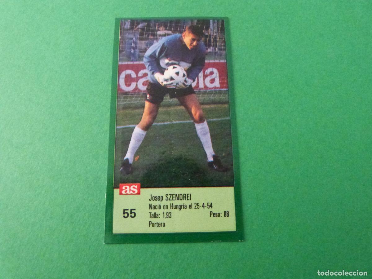 Cromos de f&uacute;tbol: CROMO FUTBOL SZENDREI CADIZ C.F. RECORTADO N&ordm; 55 ASES DE LA LIGA 1988-1989/88-89 DIARIO AS