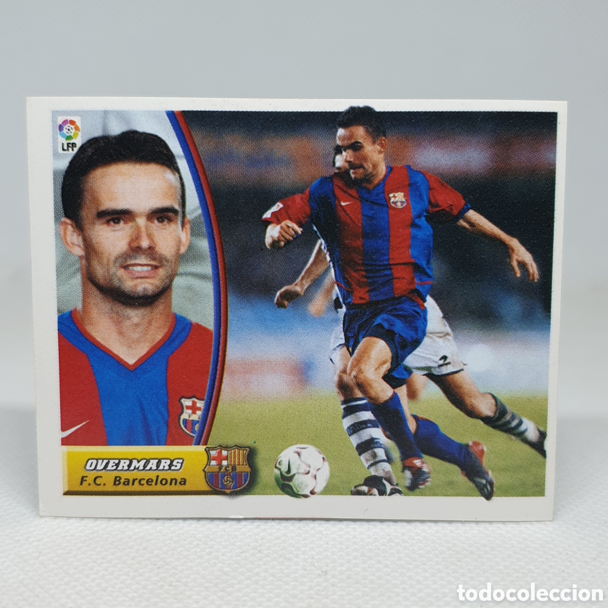 Cromos de f&uacute;tbol: ⚽️ CROMO DE FUTBOL OVERMARS BARCELONA LIGA 2003-2004 ESTAMPAS EDICIONES ESTE LIGA 03-04 NO PANINI