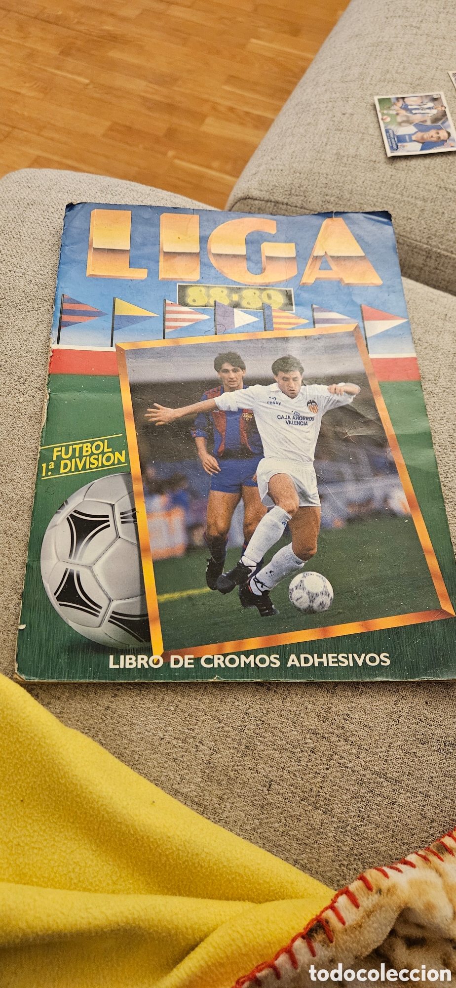 Cromos de f&uacute;tbol: Portadas este 1988 1989 88 89