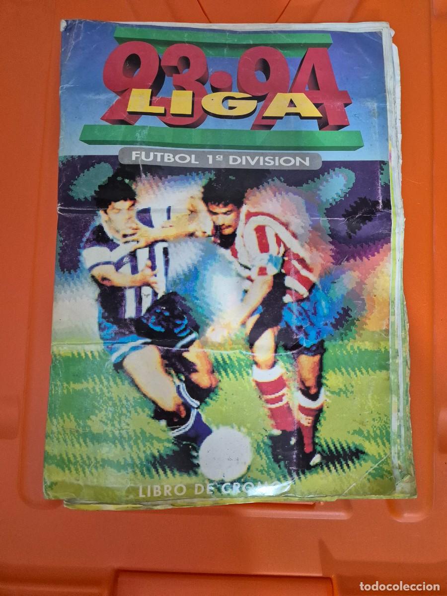 Cromos de f&uacute;tbol: &Aacute;lbum de cromos liga 93-94 ediciones este