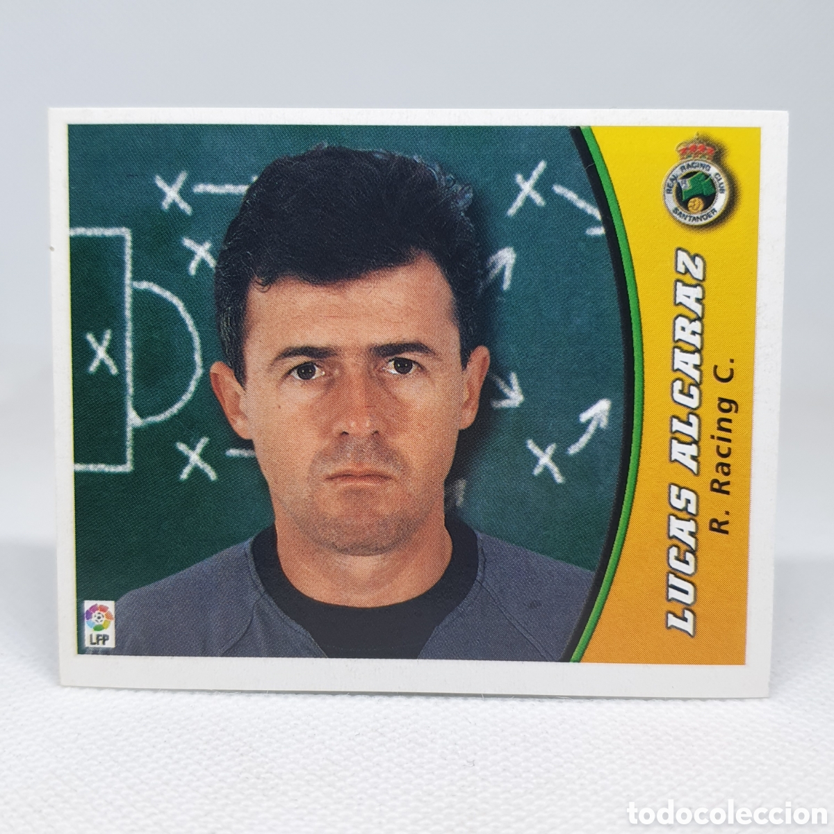 Cromos de f&uacute;tbol: ⚽️ CROMO DE FUTBOL LUCAS ALCARAZ RACING LIGA 2003-2004 ESTAMPAS EDICIONES ESTE LIGA 03-04 NO PANINI