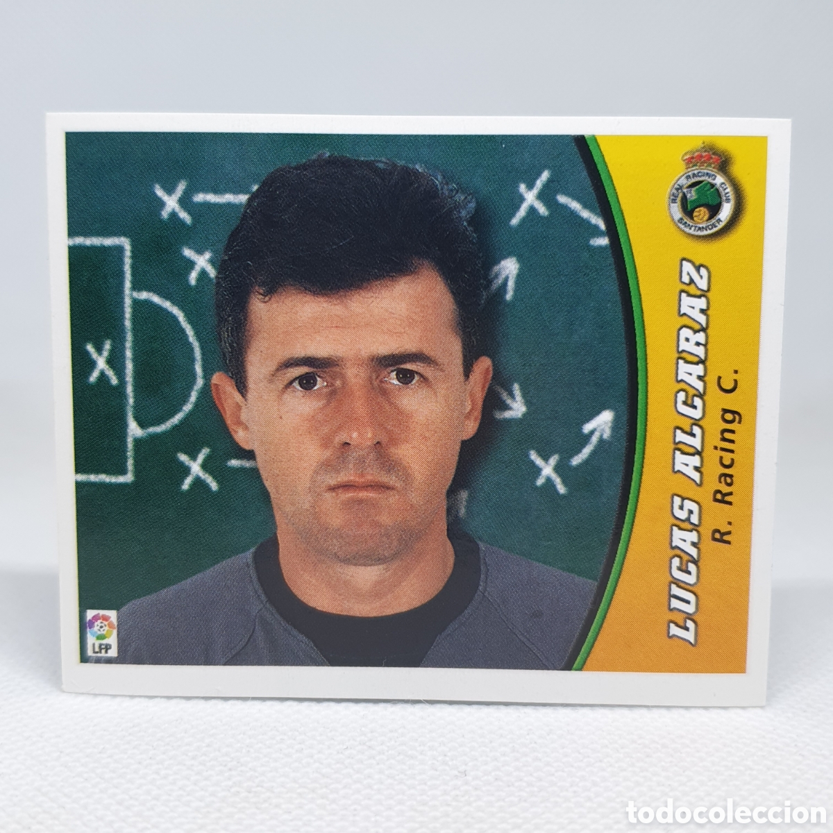 Cromos de f&uacute;tbol: ⚽️ CROMO DE FUTBOL LUCAS ALCARAZ RACING LIGA 2003-2004 ESTAMPAS EDICIONES ESTE LIGA 03-04 NO PANINI