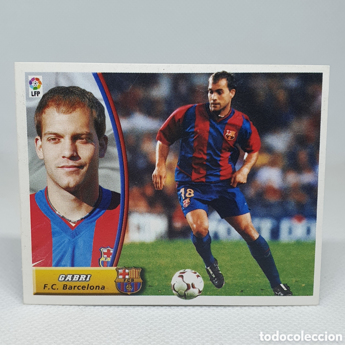 Cromos de f&uacute;tbol: ⚽️ CROMO DE FUTBOL GABRI BARCELONA LIGA 2003-2004 ESTAMPAS EDICIONES ESTE LIGA 03-04 NO PANINI ALBUM