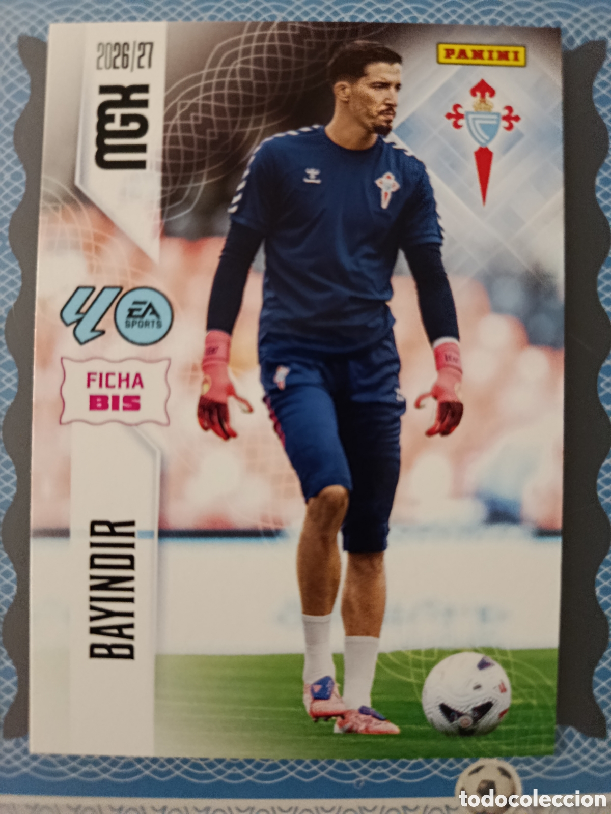 Cromos de f&uacute;tbol: MEGACRACKS 2026 2027 26 27 - PANINI - N&ordm; 111 BIS BAYINDIR CELTA DE VIGO FICHA BIS