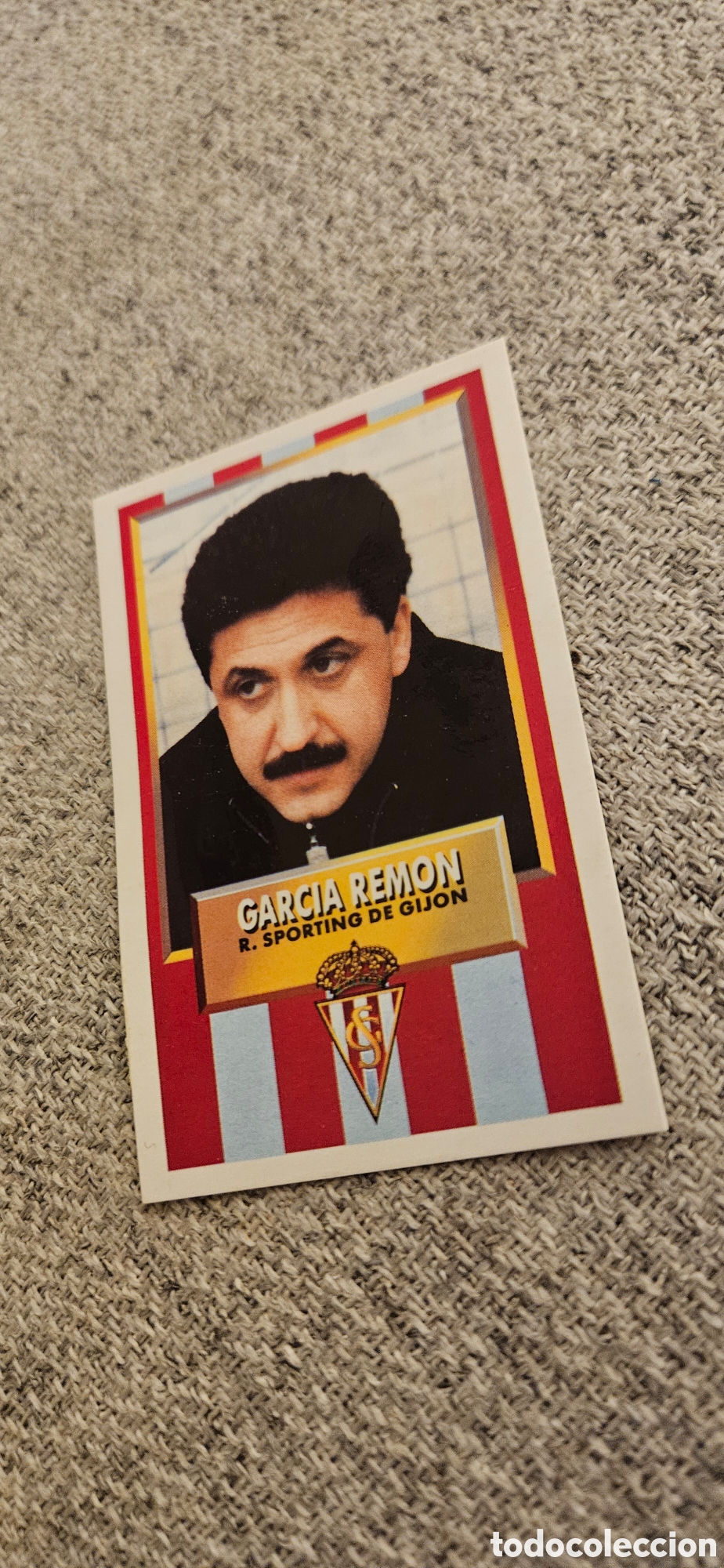 Cromos de f&uacute;tbol: Garc&iacute;a remon sporting de gijon este 1993 1994 93 94 despegado
