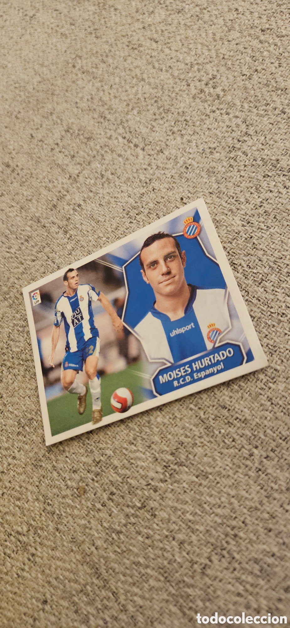 Cromos de f&uacute;tbol: Mois&eacute;s hurtado espa&ntilde;ol este 2008 2009 08 09 sin pegar