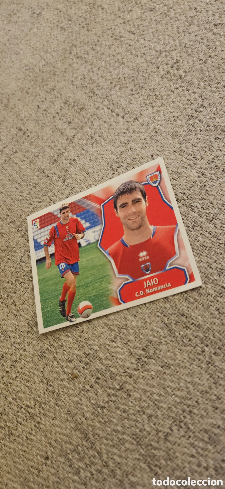 Cromos de f&uacute;tbol: Jaio numancia este 2008 2009 08 09 sin pegar