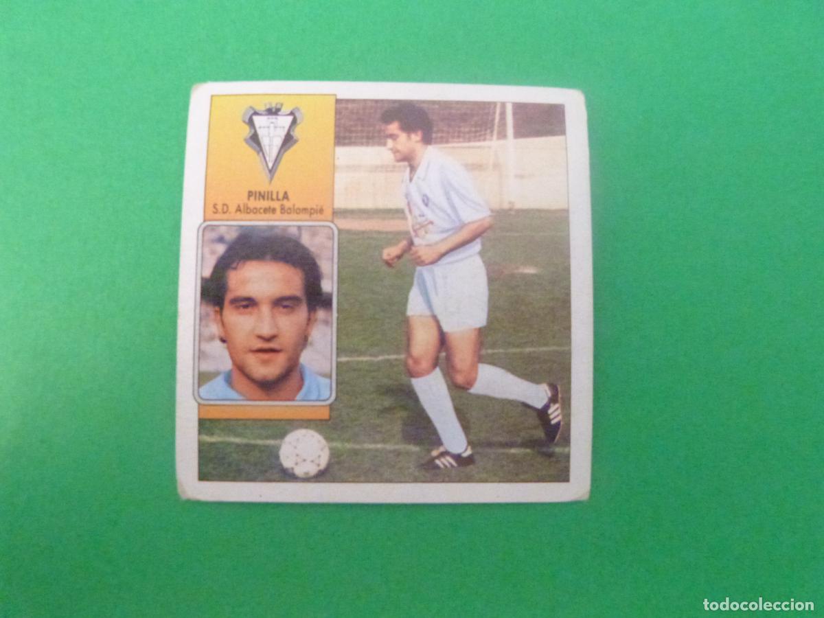 Cromos de f&uacute;tbol: CROMO FUTBOL PINILLA ALBACETE BALOMPIE SIN PEGAR FICHAJE N&ordm; 2 LIGA ESTE 1992-1993/792-93