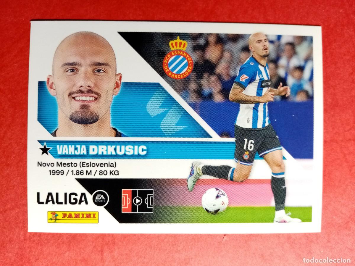 Cromos de f&uacute;tbol: N&ordm; 6 BIS 6BIS VANJA DRKUSIC, COLOCA, RCD ESPANYOL, LIGA ESTE 2026 2027 26 27 PANINI