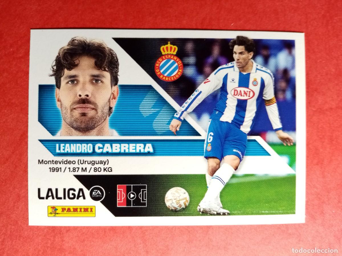 Cromos de f&uacute;tbol: N&ordm; 8 LEANDRO CABRERA, RCD ESPANYOL, LIGA ESTE 2026 2027 26 27 PANINI