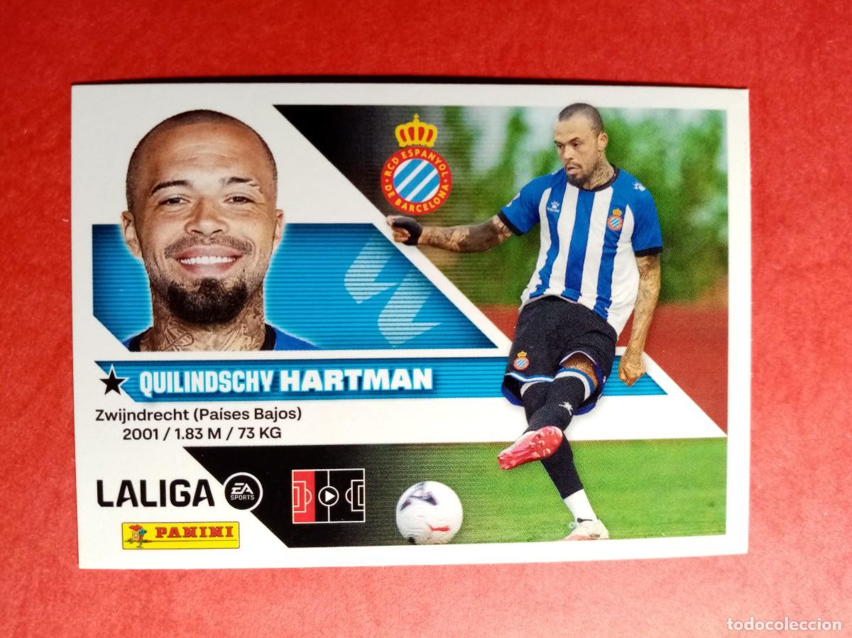 Cromos de f&uacute;tbol: N&ordm; 10 QUILINDSCHY HARTMAN, RCD ESPANYOL, LIGA ESTE 2026 2027 26 27 PANINI