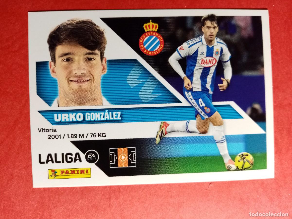Fu&szlig;ball-Sticker: N&ordm; 12 URKO GONZALEZ, RCD ESPANYOL, LIGA ESTE 2026 2027 26 27 PANINI
