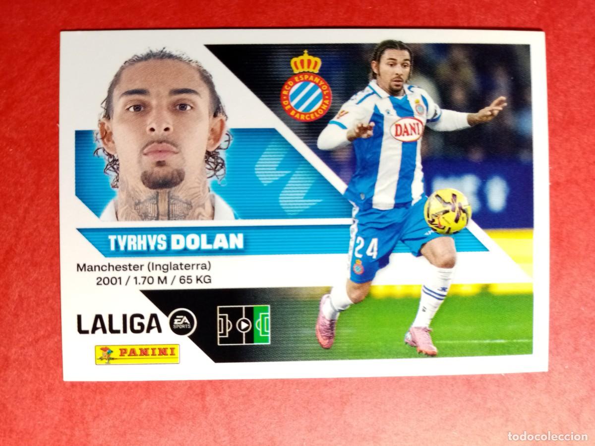 Cromos de f&uacute;tbol: N&ordm; 16 TYRHYS DOLAN, RCD ESPANYOL, LIGA ESTE 2026 2027 26 27 PANINI