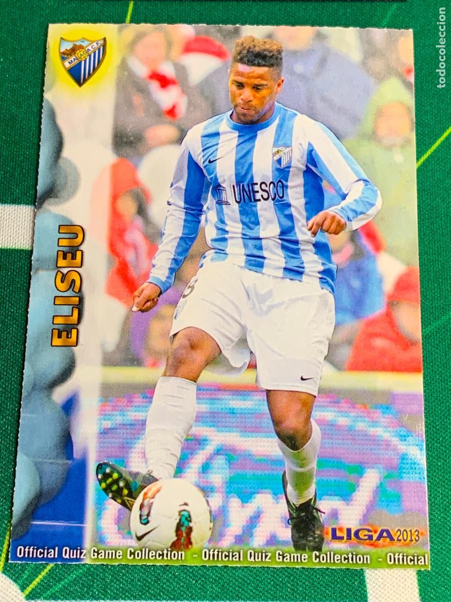 Cromos de f&uacute;tbol: 94 Eliseu Malaga Base card MUNDICROMO LIGA FUTBOL QUIZ GAME 2012 2013 12 13