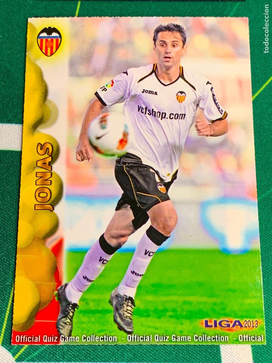 Cromos de f&uacute;tbol: 75 Jon&aacute;s Valencia Base card MUNDICROMO LIGA FUTBOL QUIZ GAME 2012 2013 12 13