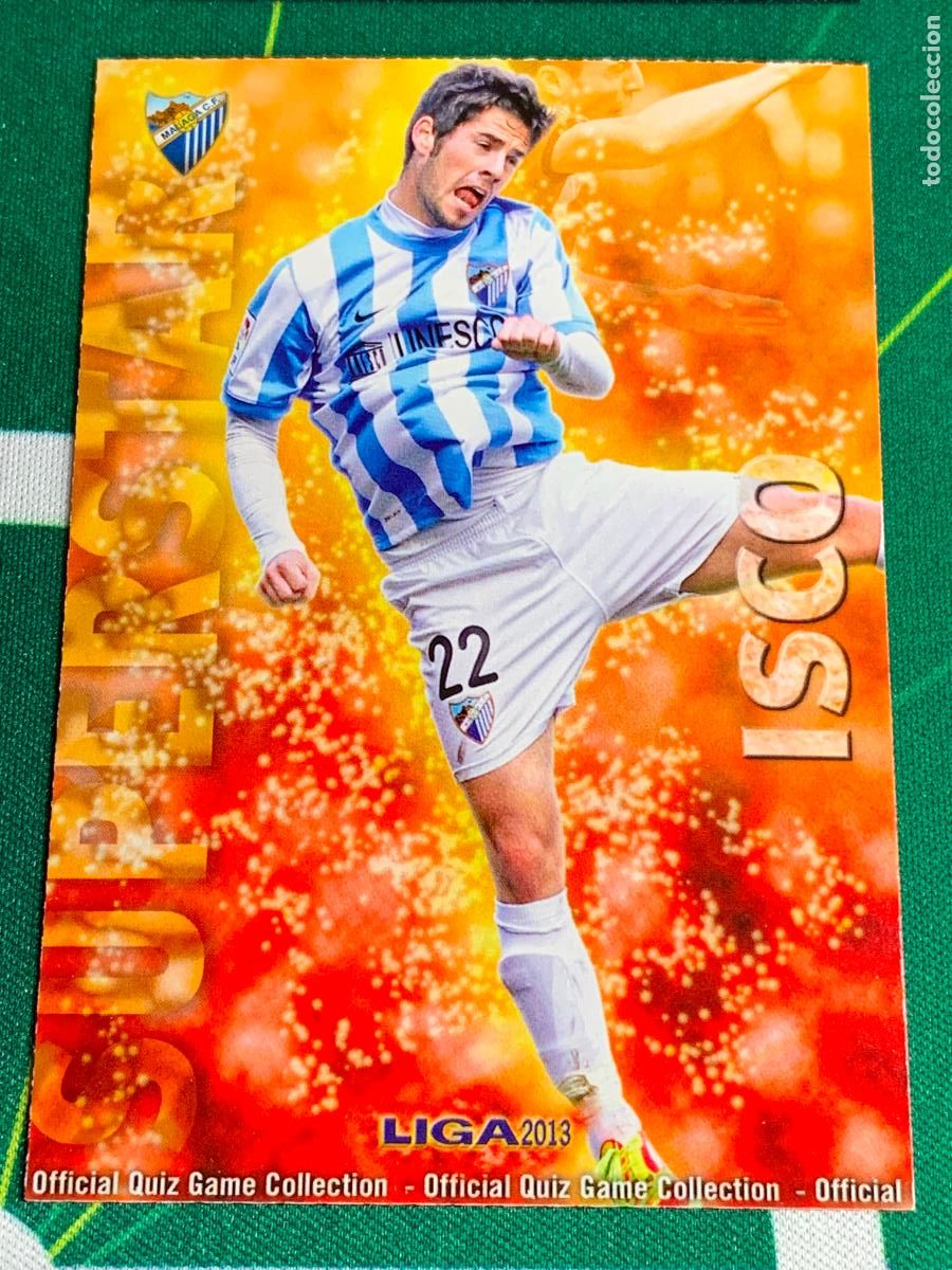 Cromos de f&uacute;tbol: 107 Isco Malaga Superstar MUNDICROMO LIGA FUTBOL QUIZ GAME 2012 2013 12 13