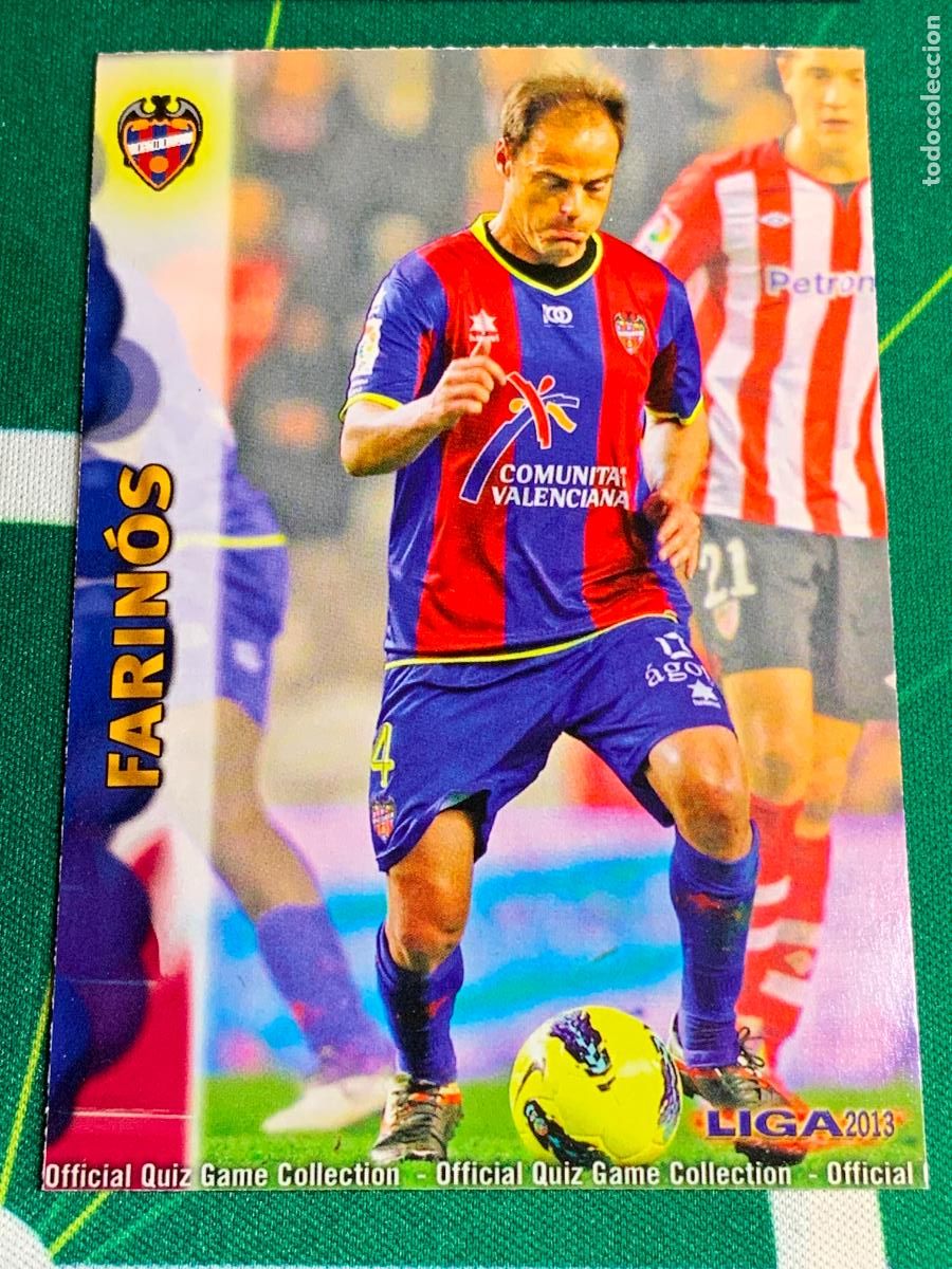 Cromos de f&uacute;tbol: 149a Farin&oacute;s Levante Base card MUNDICROMO LIGA FUTBOL QUIZ GAME 2012 2013 12 13